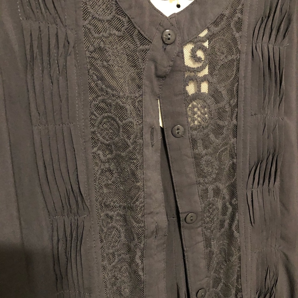 Gray long blouse - Picture 5 of 7